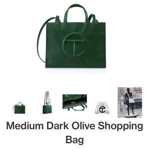 Medium Dark Olive Telfar Shopper
